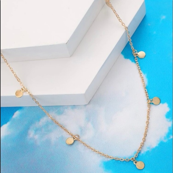 New Gold Flat Disc Decorated Waist Belly Chain - Picture 10 of 16